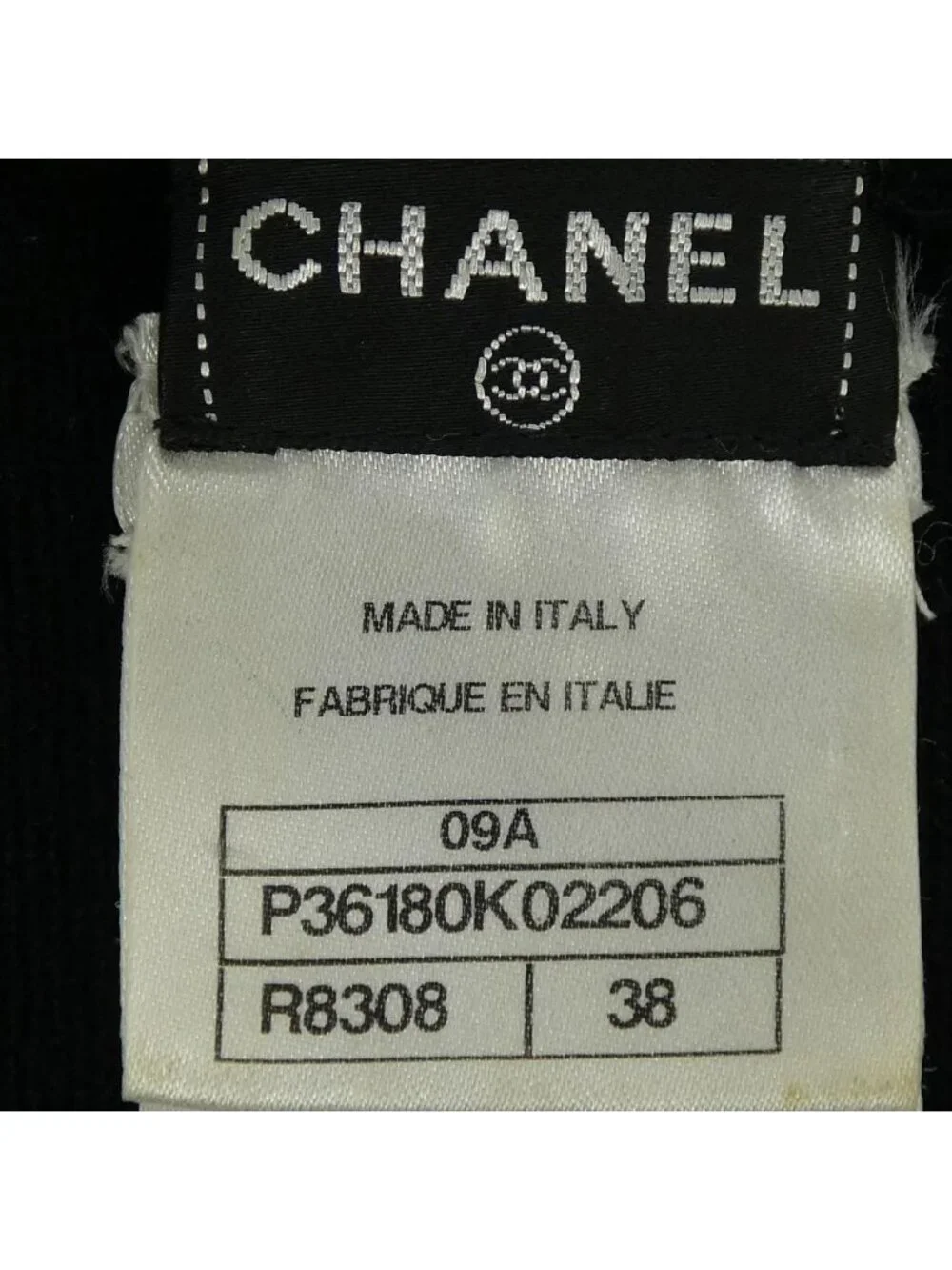 Chanel Knit Sweater Black